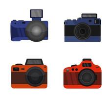 Set of Camera Icons  vector