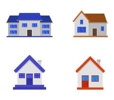 Set of House Icons  vector