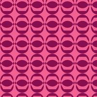 Geometric Retro Pink Pattern vector