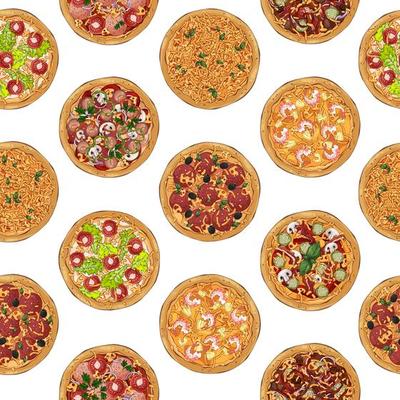 Pizzas recipe pattern