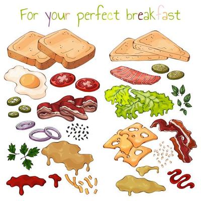 Make your own sandwich 