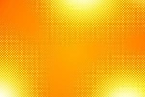 Orange Halftone Gradient Background vector