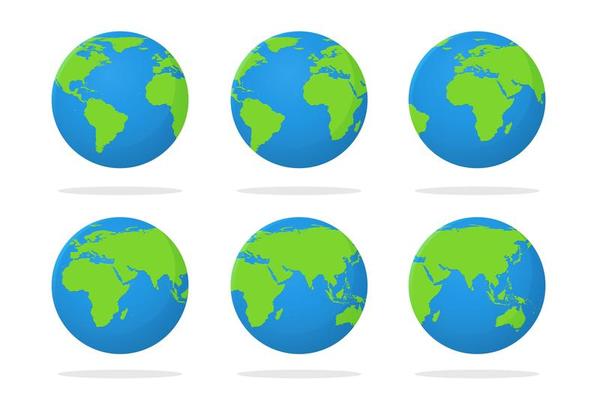 Earth Icon set