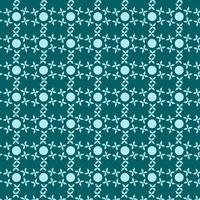 Cyan Blue Abstract Geometric Shapes Pattern vector