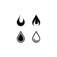 Oil Icon Set vector