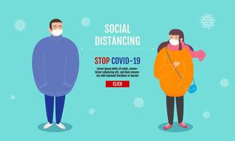 Landing Page For Social Distancing