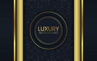 Dotted Navy Background with Vertical Gold Accents vector