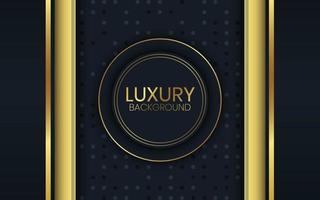 Dotted Navy Background with Vertical Gold Accents vector