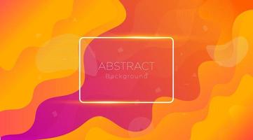 Abstract Liquefy Fluid Colorful Background vector