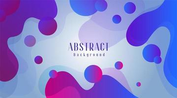 Fluid Gradient Shapes Background vector