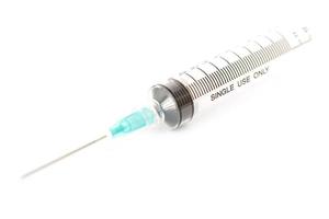 Close up syringe photo