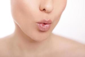 Close-up lips photo