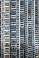 primer plano de apartamentos de shanghai foto