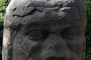 Close up Olmec Head photo