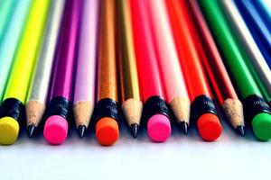 Sharpened Colorful Pencils photo