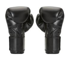 par boxing gloves on a white background. photo