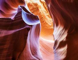 Close-up of Upper Antelope Canyon in Page, AR