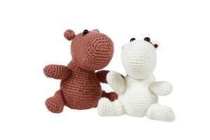 Knitted toys photo