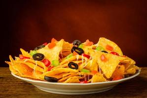 nachos on a plate photo
