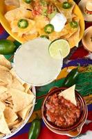 Margarita and Mexican Food photo