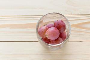 Grapes in a glass