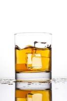 Whisky in glass