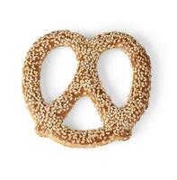 Close up image of pile pretzel