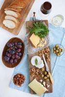 Selection of cheese for party photo