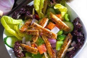 sesame chicken salad photo