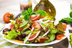 Healthy fresh salad