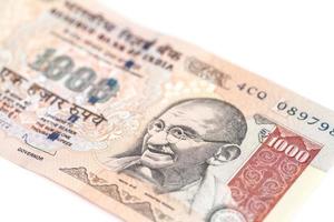 billete de mil rupias (moneda india)