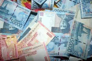 Indonesia banknotes photo