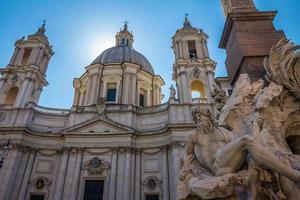 Piazza Navona en Roma Italia