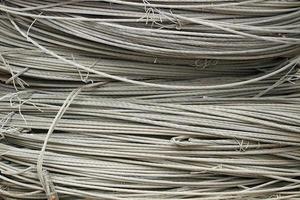Technological background from steel rope