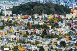 Beautiful houses in San Francisco photo