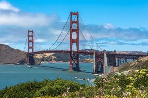 The Golden Gate Bridge in the San Francisco Bay photo