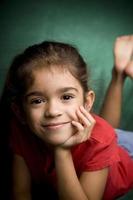 Young Hispanic School Girl photo