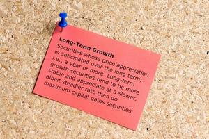 crecimiento a largo plazo