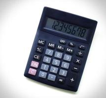 Calculator in business concept
