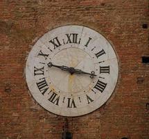 Clock Face on Wall