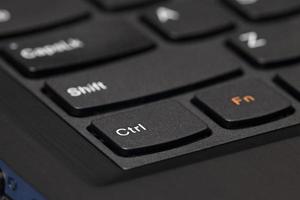 Black Laptop Keyboard photo
