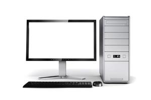 3d computer desktop photo