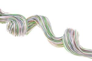cable de red informática multicolor