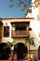 Spanish colonial house.