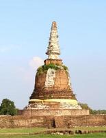 antiguo templo tailandés foto