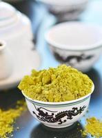 Matcha green tea photo