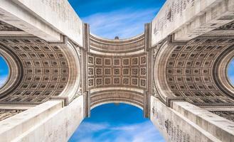 Arco del Triunfo, París, Francia foto