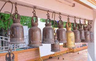 bells in a buddhist temple
