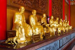 Buddhist Statues in Chinese Temple Thailand