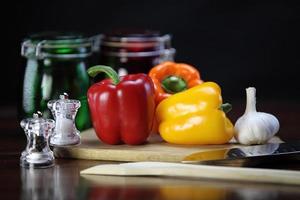 Red pepper display photo